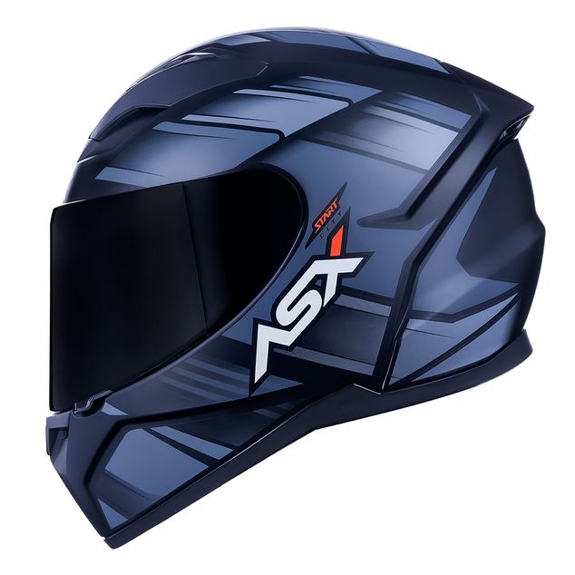 CAPACETE ASX CITY START PRETO FOSCO CINZA