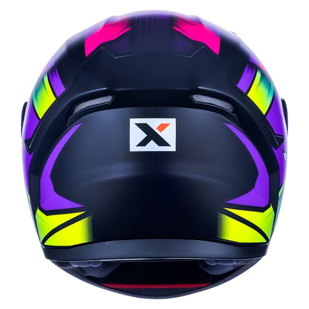 CAPACETE ASX CITY START PRETO FOSCO ROSA/LILAS