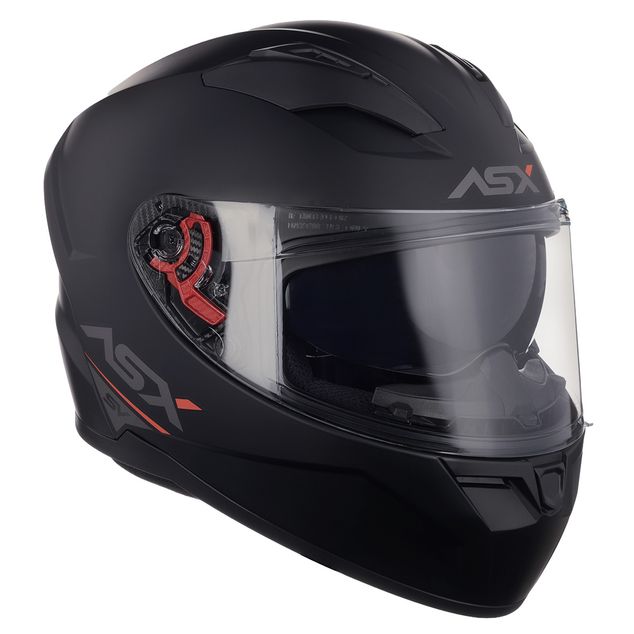 CAPACETE ASX CITY SV SOLID FOSCO PRETO/GRAFITE