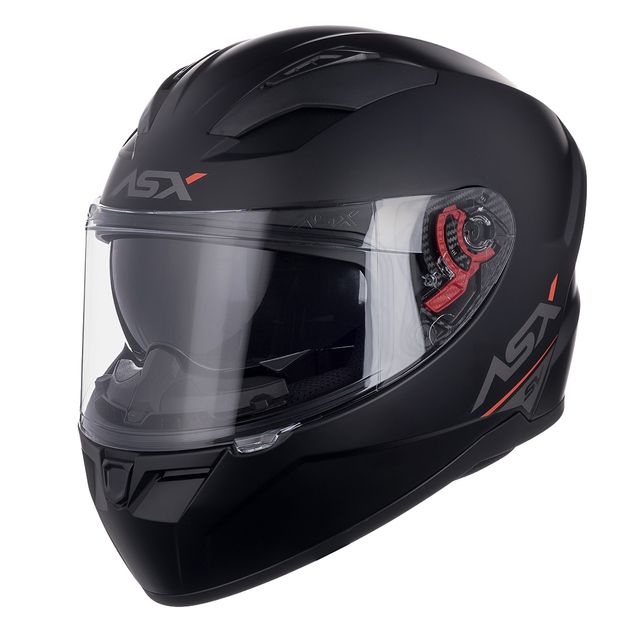 CAPACETE ASX CITY SV SOLID FOSCO PRETO/GRAFITE