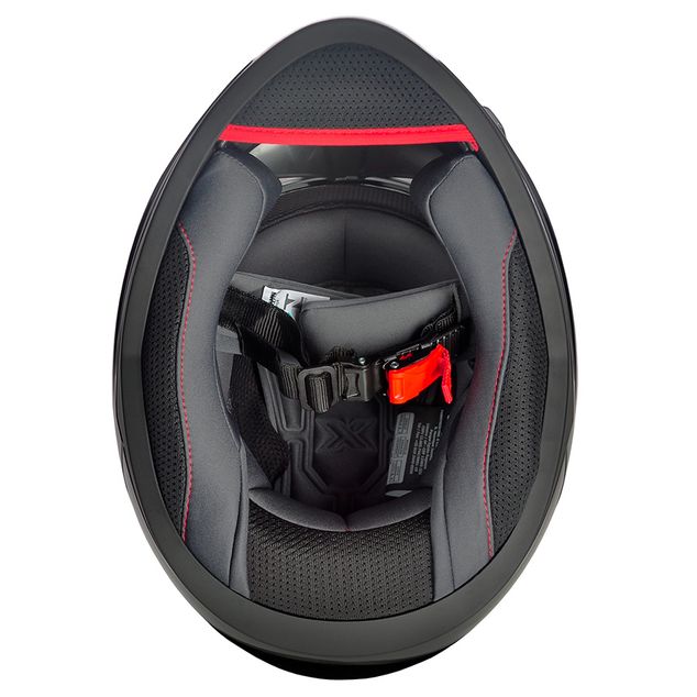 CAPACETE ASX CITY FUN BRILHO PRETO BRANCO