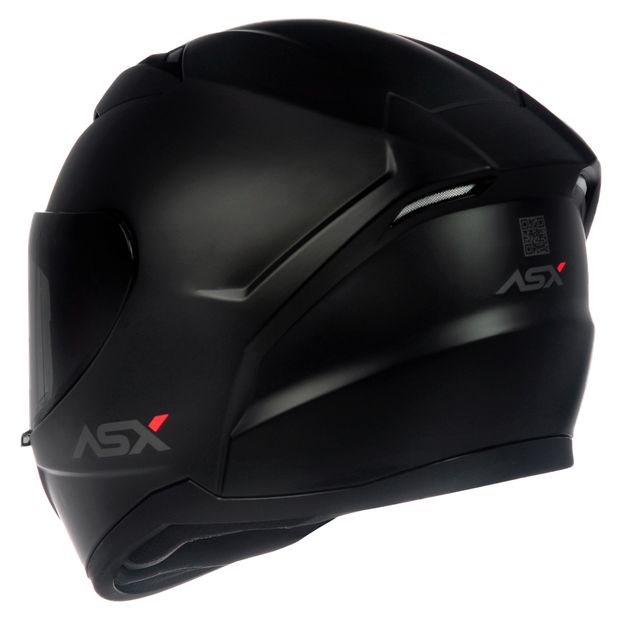 CAPACETE ASX CITY SOLID FOSCO PRETO/GRAFITE