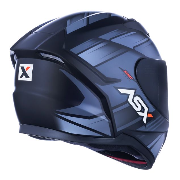 CAPACETE ASX CITY START PRETO FOSCO CINZA
