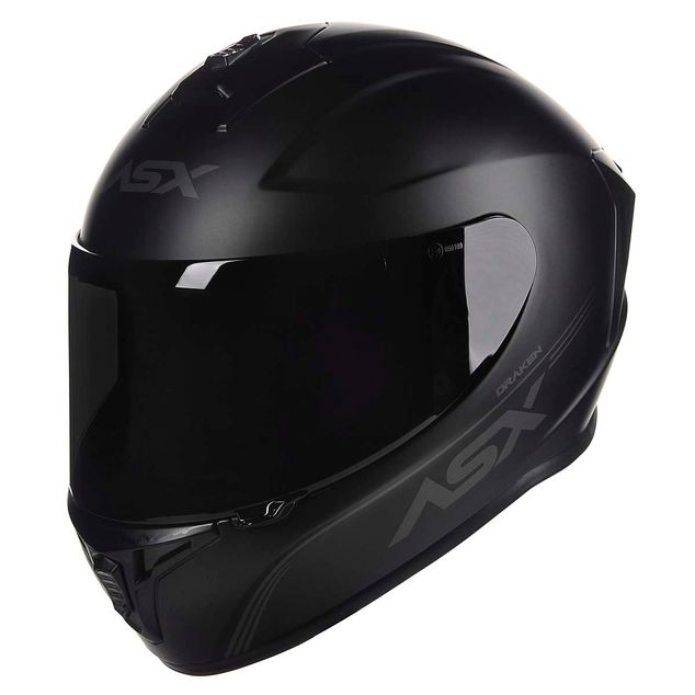 CAPACETE ASX DRAKEN SOLID FOSCO PRETO