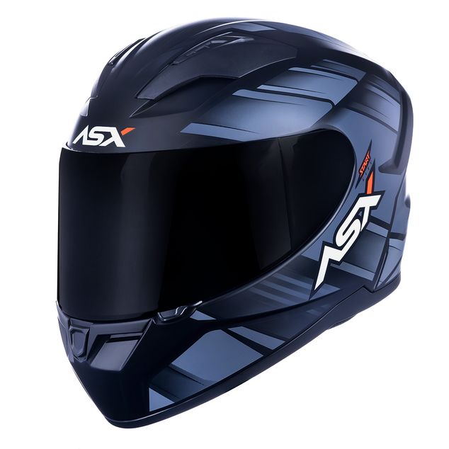 CAPACETE ASX CITY START PRETO FOSCO CINZA